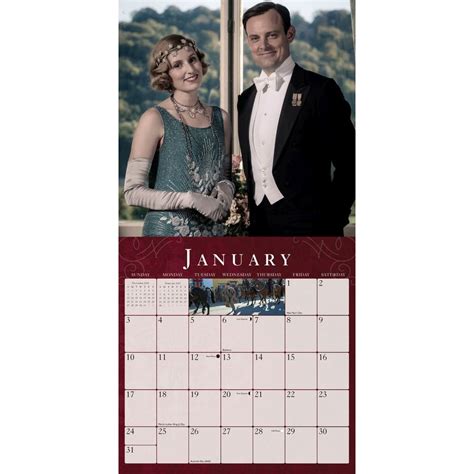 Downton Abbey Calendar 2022